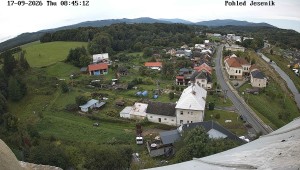 Obec Mikulovice - Pohled na Jeseniky - 17.9.2026 v 09:45 Obec Mikulovice - Pohled na Jeseniky - 17.9.2026 v 09:45