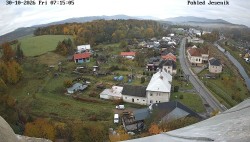 Blick auf das Jeseníky-Gebirge