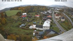 Blick auf das Jeseníky-Gebirge