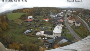 Gemeinde Mikulovice - Blick auf das Jeseníky-Gebirge - 30.10.2026 v 10:45 Gemeinde Mikulovice - Blick auf das Jeseníky-Gebirge - 30.10.2026 v 10:45