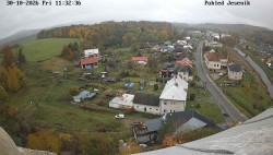 View of the Jeseníky Mountains
