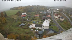 Gemeinde Mikulovice - Blick auf das Jeseníky-Gebirge - 30.10.2026 v 11:45 Gemeinde Mikulovice - Blick auf das Jeseníky-Gebirge - 30.10.2026 v 11:45