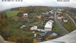 View of the Jeseníky Mountains
