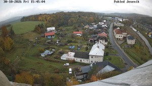 Gemeinde Mikulovice - Blick auf das Jeseníky-Gebirge - 30.10.2026 v 15:45 Gemeinde Mikulovice - Blick auf das Jeseníky-Gebirge - 30.10.2026 v 15:45