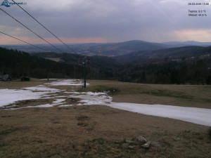 Lyžařský areál Kořenov - Rejdice - Sjezdovka Morávka - Štěpánka - 23.3.2026 v 16:01 Lyžařský areál Kořenov - Rejdice - Sjezdovka Morávka - Štěpánka - 23.3.2026 v 16:01