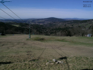 Lyžařský areál Kořenov - Rejdice - Sjezdovka Morávka - Štěpánka - 9.4.2026 v 11:01 Lyžařský areál Kořenov - Rejdice - Sjezdovka Morávka - Štěpánka - 9.4.2026 v 11:01