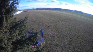 Letiště Třebíč - Pohled na východ - 18.11.2025 v 14:00 Letiště Třebíč - Pohled na východ - 18.11.2025 v 14:00