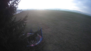 Letiště Třebíč - Pohled na východ - 23.11.2025 v 08:15 Letiště Třebíč - Pohled na východ - 23.11.2025 v 08:15