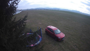 Letiště Třebíč - Pohled na východ - 23.11.2025 v 11:15 Letiště Třebíč - Pohled na východ - 23.11.2025 v 11:15