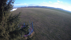 Letiště Třebíč - Pohled na východ - 23.11.2025 v 14:30 Letiště Třebíč - Pohled na východ - 23.11.2025 v 14:30