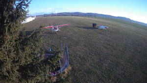 Letiště Třebíč - Pohled na východ - 23.11.2025 v 15:00 Letiště Třebíč - Pohled na východ - 23.11.2025 v 15:00
