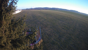 Letiště Třebíč - Pohled na východ - 23.11.2025 v 15:30 Letiště Třebíč - Pohled na východ - 23.11.2025 v 15:30