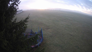 Letiště Třebíč - Pohled na východ - 7.12.2025 v 08:15 Letiště Třebíč - Pohled na východ - 7.12.2025 v 08:15