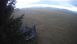 Letiště Třebíč - Pohled na východ - 7.12.2025 v 09:00 Letiště Třebíč - Pohled na východ - 7.12.2025 v 09:00