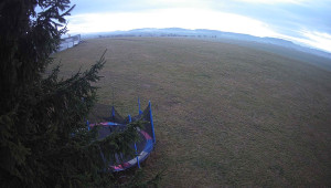 Letiště Třebíč - Pohled na východ - 7.12.2025 v 09:30 Letiště Třebíč - Pohled na východ - 7.12.2025 v 09:30