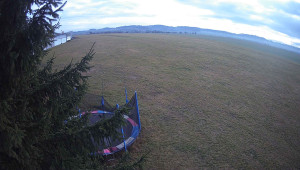 Letiště Třebíč - Pohled na východ - 7.12.2025 v 11:45 Letiště Třebíč - Pohled na východ - 7.12.2025 v 11:45