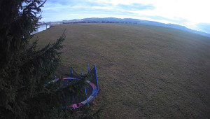 Letiště Třebíč - Pohled na východ - 7.12.2025 v 12:45 Letiště Třebíč - Pohled na východ - 7.12.2025 v 12:45