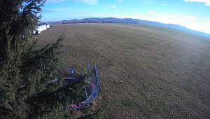 Letiště Třebíč - Pohled na východ - 7.12.2025 v 13:45 Letiště Třebíč - Pohled na východ - 7.12.2025 v 13:45