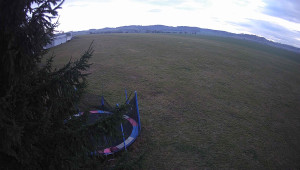 Letiště Třebíč - Pohled na východ - 7.12.2025 v 15:15 Letiště Třebíč - Pohled na východ - 7.12.2025 v 15:15