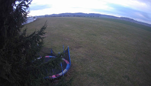 Letiště Třebíč - Pohled na východ - 7.12.2025 v 15:30 Letiště Třebíč - Pohled na východ - 7.12.2025 v 15:30