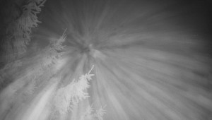 Letiště Třebíč - Pohled na východ - 7.12.2025 v 22:30 Letiště Třebíč - Pohled na východ - 7.12.2025 v 22:30