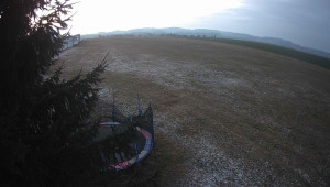 Letiště Třebíč - Pohled na východ - 25.12.2025 v 07:30 Letiště Třebíč - Pohled na východ - 25.12.2025 v 07:30