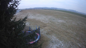 Letiště Třebíč - Pohled na východ - 25.12.2025 v 08:30 Letiště Třebíč - Pohled na východ - 25.12.2025 v 08:30