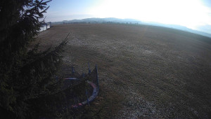 Letiště Třebíč - Pohled na východ - 25.12.2025 v 11:00 Letiště Třebíč - Pohled na východ - 25.12.2025 v 11:00