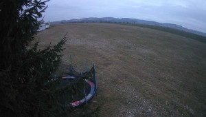 Letiště Třebíč - Pohled na východ - 25.12.2025 v 16:30 Letiště Třebíč - Pohled na východ - 25.12.2025 v 16:30