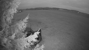 Letiště Třebíč - Pohled na východ - 25.12.2025 v 16:45 Letiště Třebíč - Pohled na východ - 25.12.2025 v 16:45