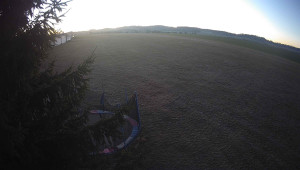 Letiště Třebíč - Pohled na východ - 29.12.2025 v 07:30 Letiště Třebíč - Pohled na východ - 29.12.2025 v 07:30