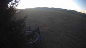 Letiště Třebíč - Pohled na východ - 29.12.2025 v 07:45 Letiště Třebíč - Pohled na východ - 29.12.2025 v 07:45