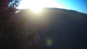 Letiště Třebíč - Pohled na východ - 29.12.2025 v 08:15 Letiště Třebíč - Pohled na východ - 29.12.2025 v 08:15