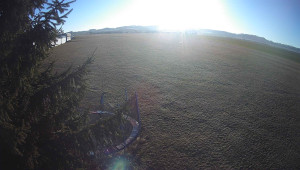 Letiště Třebíč - Pohled na východ - 29.12.2025 v 09:30 Letiště Třebíč - Pohled na východ - 29.12.2025 v 09:30