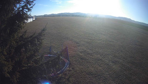 Letiště Třebíč - Pohled na východ - 29.12.2025 v 10:15 Letiště Třebíč - Pohled na východ - 29.12.2025 v 10:15