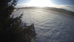 Letiště Třebíč - Pohled na východ - 31.12.2025 v 09:15 Letiště Třebíč - Pohled na východ - 31.12.2025 v 09:15