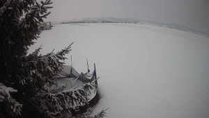 Letiště Třebíč - Pohled na východ - 30.1.2026 v 08:15 Letiště Třebíč - Pohled na východ - 30.1.2026 v 08:15