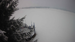 Letiště Třebíč - Pohled na východ - 30.1.2026 v 08:30 Letiště Třebíč - Pohled na východ - 30.1.2026 v 08:30