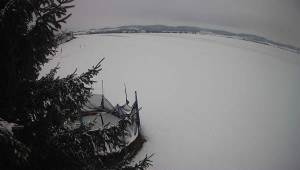 Letiště Třebíč - Pohled na východ - 30.1.2026 v 14:45 Letiště Třebíč - Pohled na východ - 30.1.2026 v 14:45