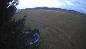 Letiště Třebíč - Pohled na východ - 23.2.2026 v 06:45 Letiště Třebíč - Pohled na východ - 23.2.2026 v 06:45