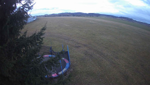 Letiště Třebíč - Pohled na východ - 23.2.2026 v 07:00 Letiště Třebíč - Pohled na východ - 23.2.2026 v 07:00