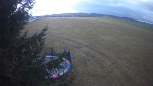 Letiště Třebíč - Pohled na východ - 23.2.2026 v 08:45 Letiště Třebíč - Pohled na východ - 23.2.2026 v 08:45