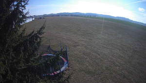 Letiště Třebíč - Pohled na východ - 13.3.2026 v 11:30 Letiště Třebíč - Pohled na východ - 13.3.2026 v 11:30