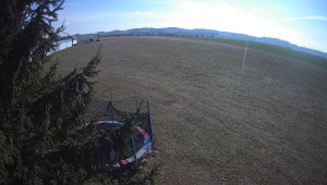 Letiště Třebíč - Pohled na východ - 13.3.2026 v 11:45 Letiště Třebíč - Pohled na východ - 13.3.2026 v 11:45