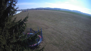 Letiště Třebíč - Pohled na východ - 13.3.2026 v 12:30 Letiště Třebíč - Pohled na východ - 13.3.2026 v 12:30