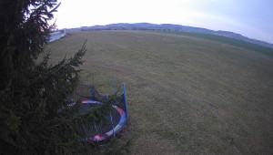 Letiště Třebíč - Pohled na východ - 25.3.2026 v 06:00 Letiště Třebíč - Pohled na východ - 25.3.2026 v 06:00