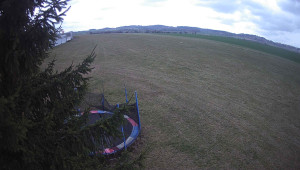 Letiště Třebíč - Pohled na východ - 31.3.2026 v 11:00 Letiště Třebíč - Pohled na východ - 31.3.2026 v 11:00