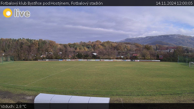 Fotbalový klub Bystřice pod Hostýnem - Fotbalový stadión - 14.11.2024 v 12:00 Fotbalový klub Bystřice pod Hostýnem - Fotbalový stadión - 14.11.2024 v 12:00