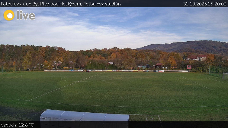 Fotbalový klub Bystřice pod Hostýnem - Fotbalový stadión - 31.10.2025 v 15:20 Fotbalový klub Bystřice pod Hostýnem - Fotbalový stadión - 31.10.2025 v 15:20