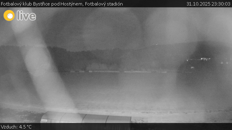 Fotbalový klub Bystřice pod Hostýnem - Fotbalový stadión - 31.10.2025 v 23:30 Fotbalový klub Bystřice pod Hostýnem - Fotbalový stadión - 31.10.2025 v 23:30